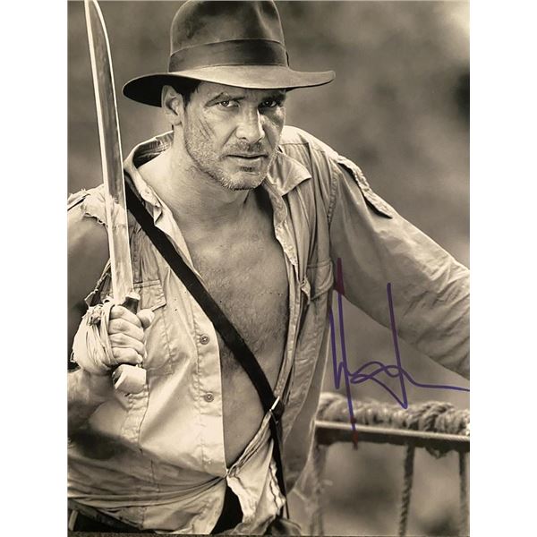 Indiana Jones Harrison Ford signed photo