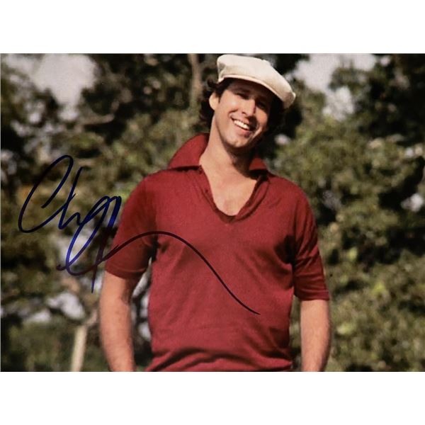 Caddyshack Chevy Chase signed photo