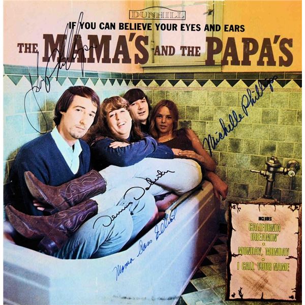 The Mamas and the Papas signed If You Can Believe Your Eyes And Ears album