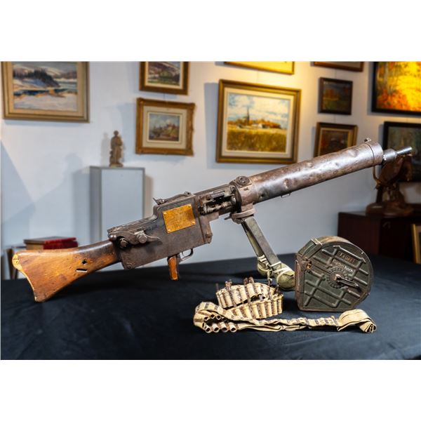 World War 1 machine gun