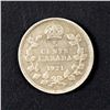 Image 1 : CANADA - 5 cents 1921 KEY-DATE ! Strong VG++