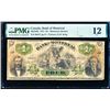 Image 3 : CANADA - The Bank of Montreal $4 1871 - PMG F-12