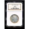 Image 3 : CANADA - 50 cents 1871 - NGC AU-55