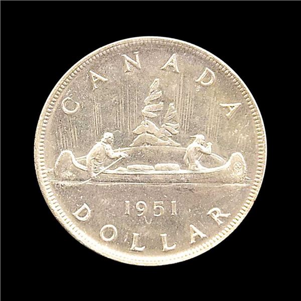 CANADA - $1 1951 PL-64 SWL