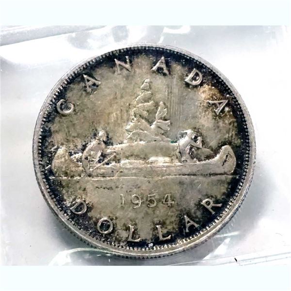 CANADA - $1 1954 MS-65 ICCS
