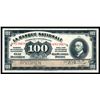 Image 1 : CANADA - La Banque Nationale Quebec $100 1922 SPECIMEN CCC UNC-63