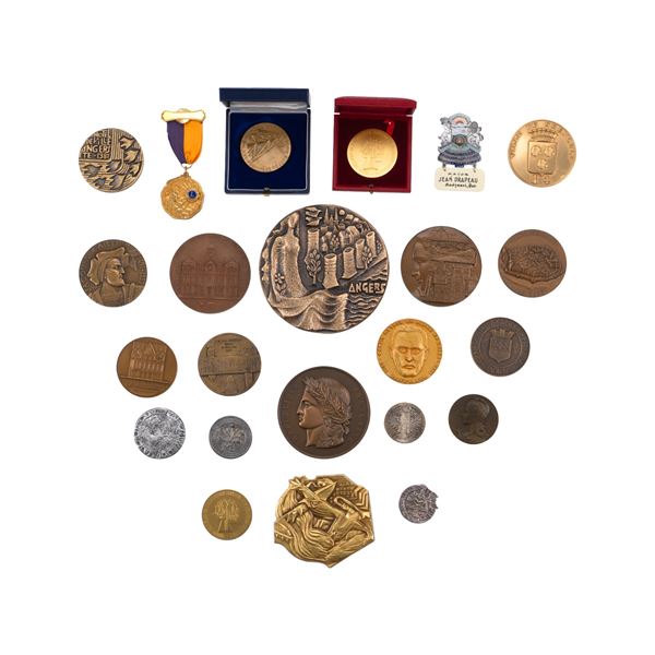 CANADA - Lot de mEdaille remise au maire Jean Drapeau