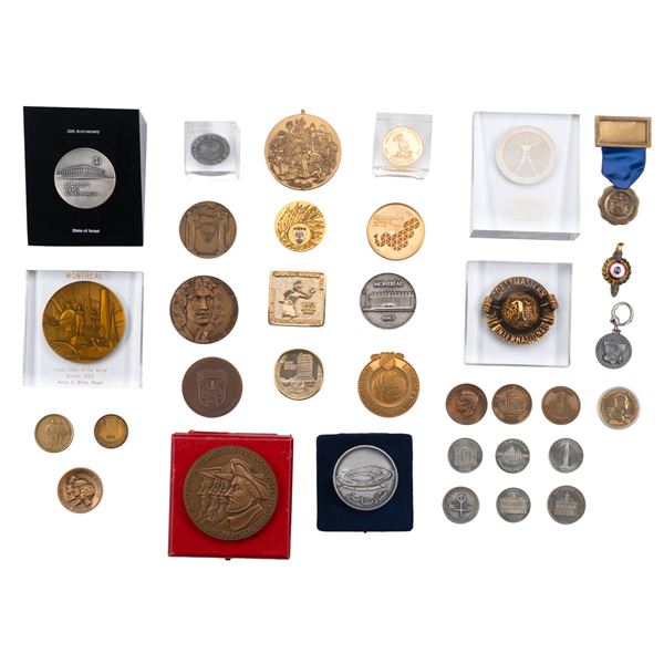 MONDE - Lot variE de mEdailles