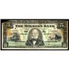 Image 1 : CANADA - The Molsons Bank $5 1912 G-VG