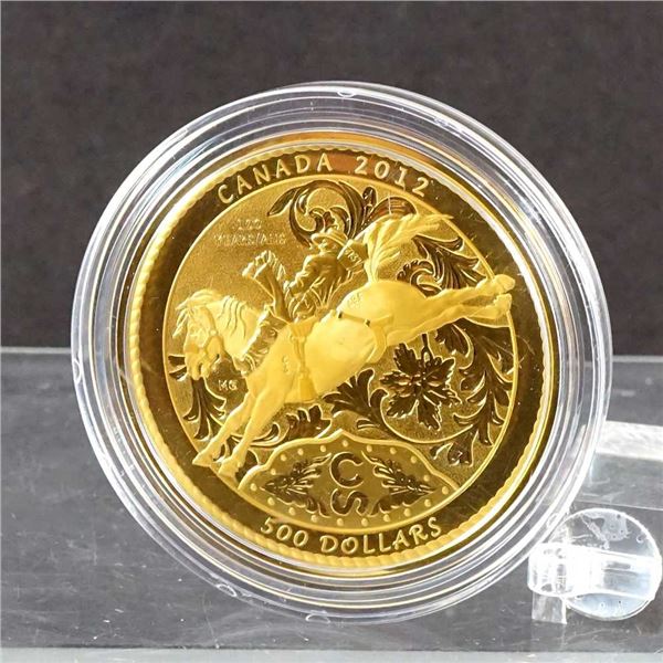CANADA - $500 2012 Or fin 5 oz