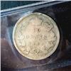 Image 1 : CANADA - 10 cents 1884 Rim Ding CCCS G-6
