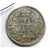 Image 1 : CANADA - 10 cents 1870 wide 0 CCCS VF-30