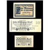 Image 12 : ALLEMAGNE - Lot de 94 billets differents