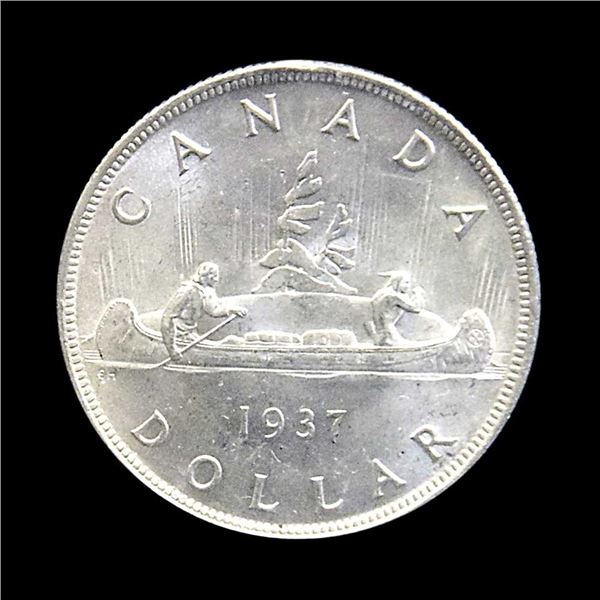 CANADA - $1 1937 MS-64 ICCS