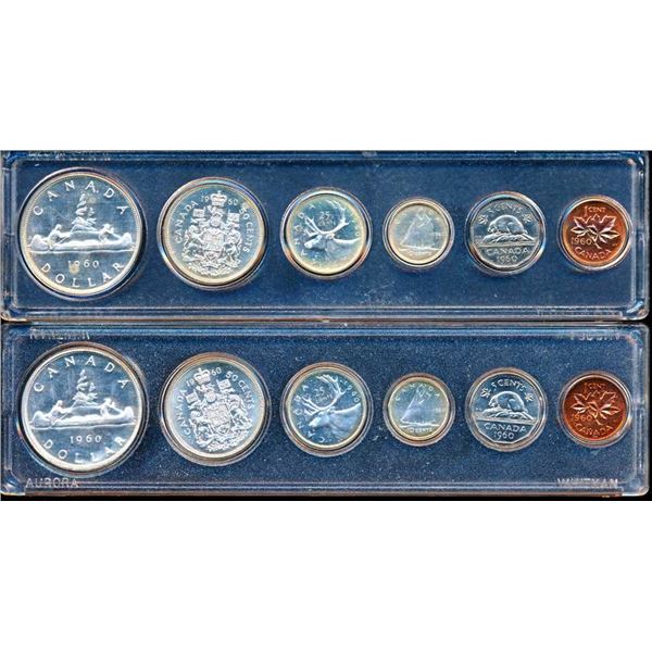 CANADA - Lot de 2 sets PL 1960