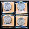 Image 2 : USA - Lot de 4 Morgan $1 incirculees certifiees CCCS