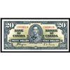 Image 1 : BANQUE DU CANADA - $20 1937 Coyne-Towers BC-25c BCS presque UNC-50