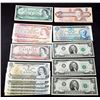 Image 1 : CANADA - Lot de billets AU-UNC 1954-1986