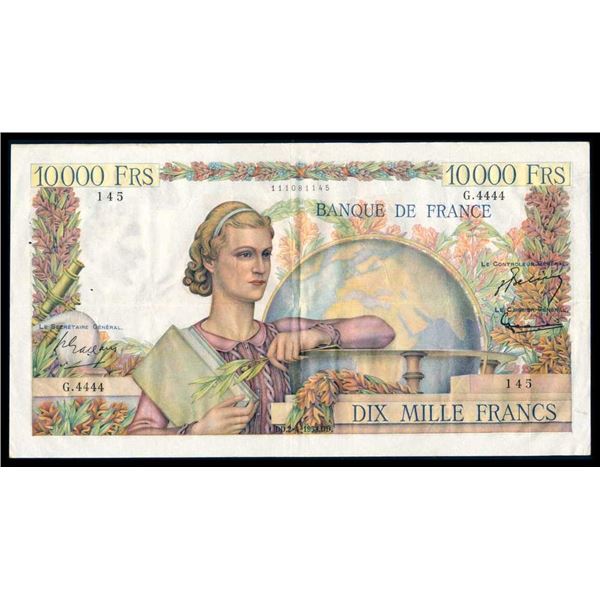 FRANCE - 10000 francs 2-4-1953 EF