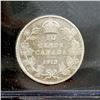 Image 1 : CANADA - 10 cents 1913 broad leaves CCCS VG-10
