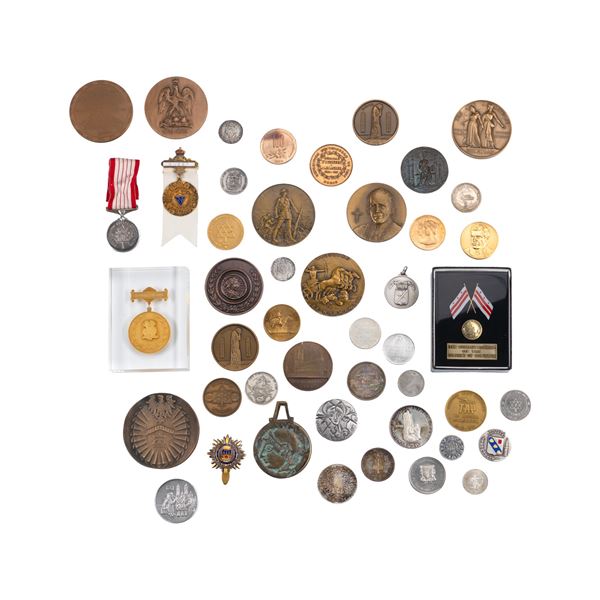 CANADA - Lot de mEdaille remise au maire Jean Drapeau