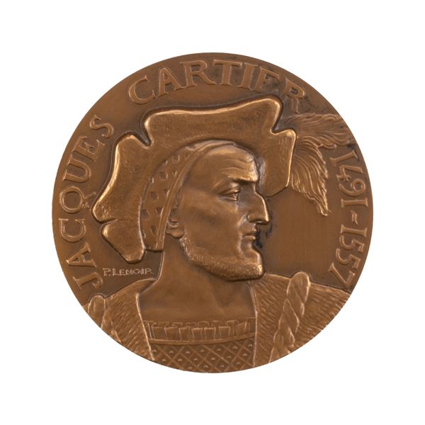 CANADA - MEdaille Jacques Cartier, nommEe Jean Drapeau