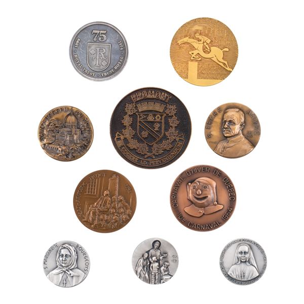 CANADA - Lot de mEdailles du QuEbec