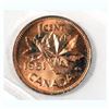 Image 1 : CANADA - 1 cent 1951 - MS-65 RED ICCS