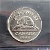 Image 1 : CANADA - 5 cents 1949 CCCS MS-65