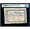 Image 3 : PARAGUAY - 1 peso 1860 - PMG Unc 60