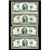 Image 2 : USA - Lot de 13 billets "Small size" 1928-1976