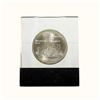 Image 1 : CANADA - Bloc d'acrylique contenant une piece de 10 dollars 1973 Olympiades de MontrEal (Vue sur Mon
