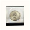 Image 3 : CANADA - Bloc d'acrylique contenant une piece de 10 dollars 1973 Olympiades de MontrEal (Vue sur Mon