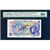 Image 3 : NORTHERN IRELAND - Bank of Ireland Specimen 5 pounds 1978 PMG Gem 66