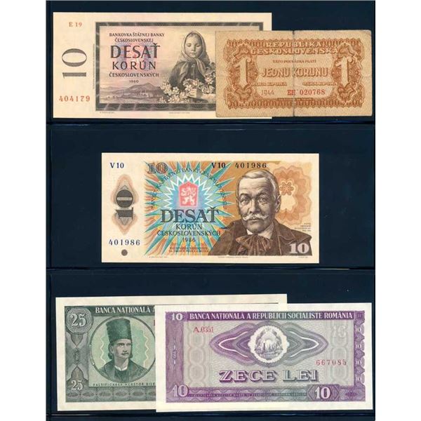 MONDE - Lot de 78 billets diffErents