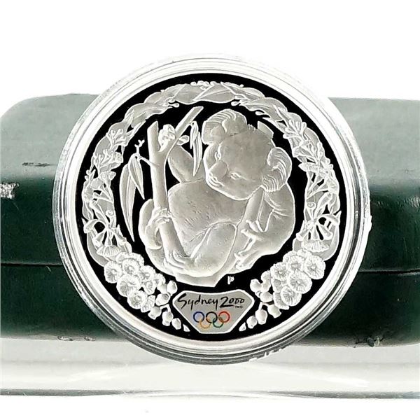 AUSTRALIA - $5 2000 Olympique de Sydney - Koala & Eucalyptus a fleurs rouges
