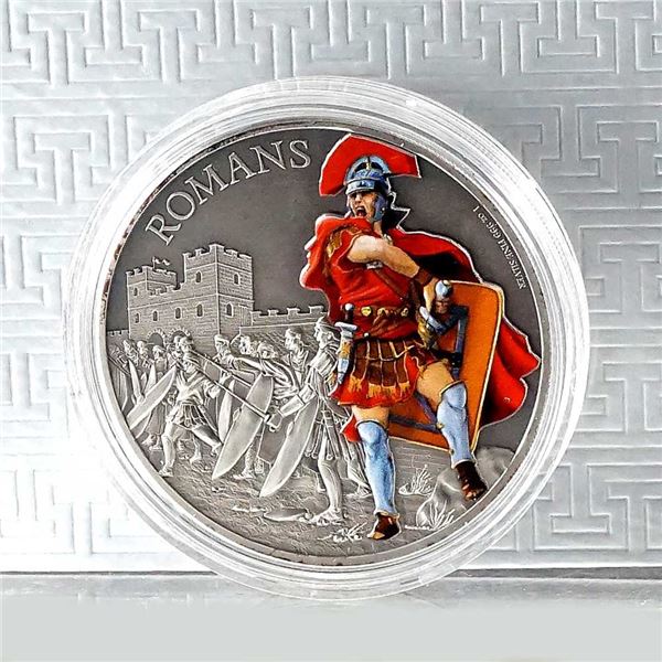 NIUE - $2 2017 Guerriers de l'histoire - Romans