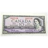 Image 4 : CANADA - #BC-40b 1 x $10 1954 AU et BC-45a 10 x $1 1967 Unc