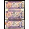 Image 1 : CANADA - Ensemble de 4 billets $10 1971 remplacement F-VF