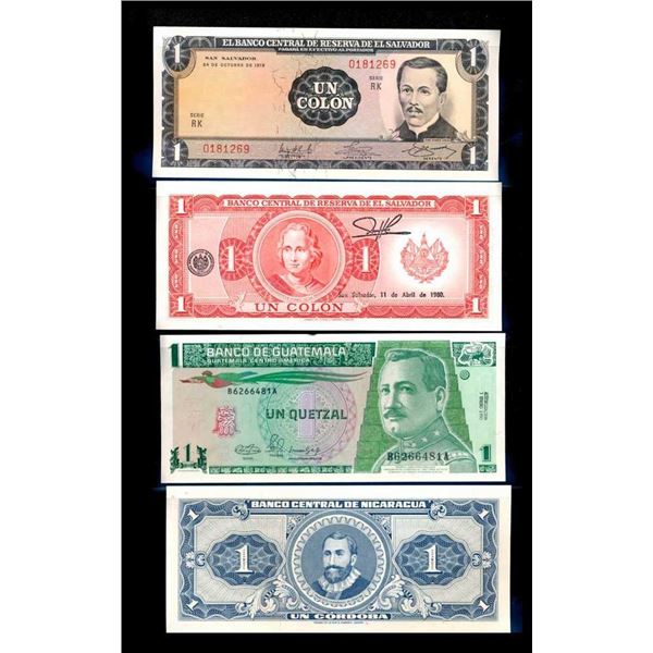 AMERIQUE CENTRALE - Lot de 29 billets diffErents