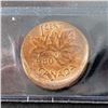 Image 1 : CANADA - 1 cent 1980 red off centre and scratch CCCS MS-60