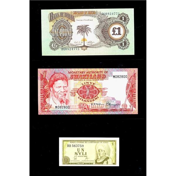 AFRIQUE - Lot de 23 billets diffErents