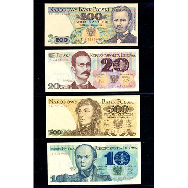 MONDE - Lot de 19 billets diffErents