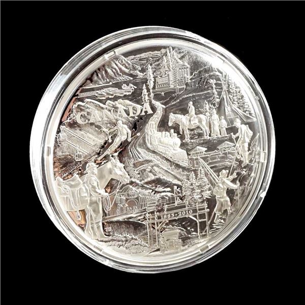 CANADA - $250 2010 1kg argent pur - Le 125e du parc national de Banff
