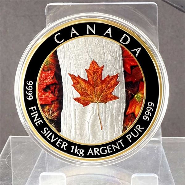 CANADA - $250 2016 1kg argent pur, Feuille d'erable pour toujours - Naturel