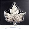 Image 1 : CANADA - $250 2017 1kg argent pur, Feuille d'erable pour toujours - Forme