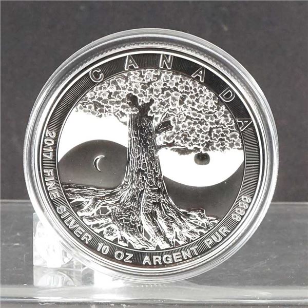CANADA - $50 2017 10oz pur argent - Arbre