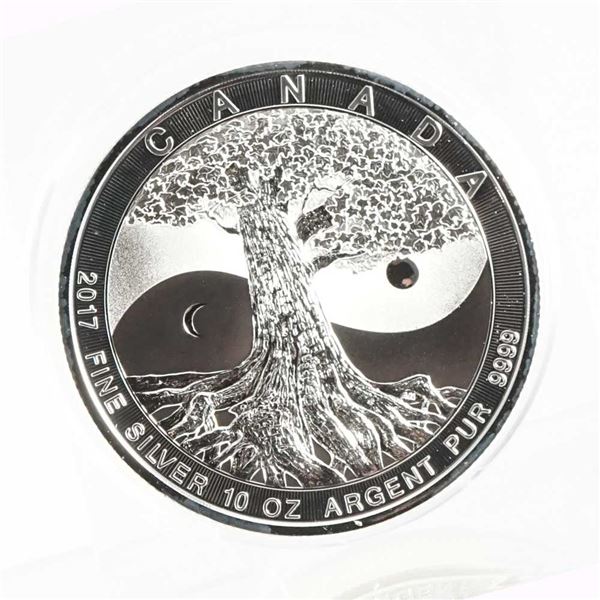 CANADA - $50 2017 10oz pur argent - Chutes de Niagara