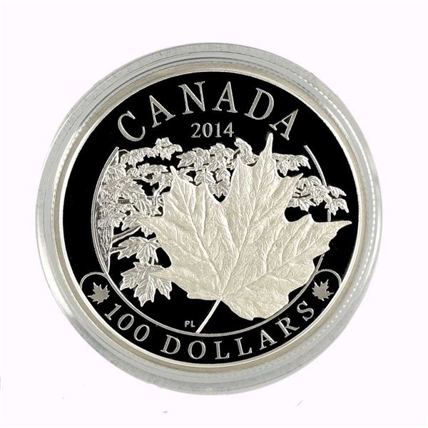 CANADA - $100 2014 La majestueuse feuille d'erable