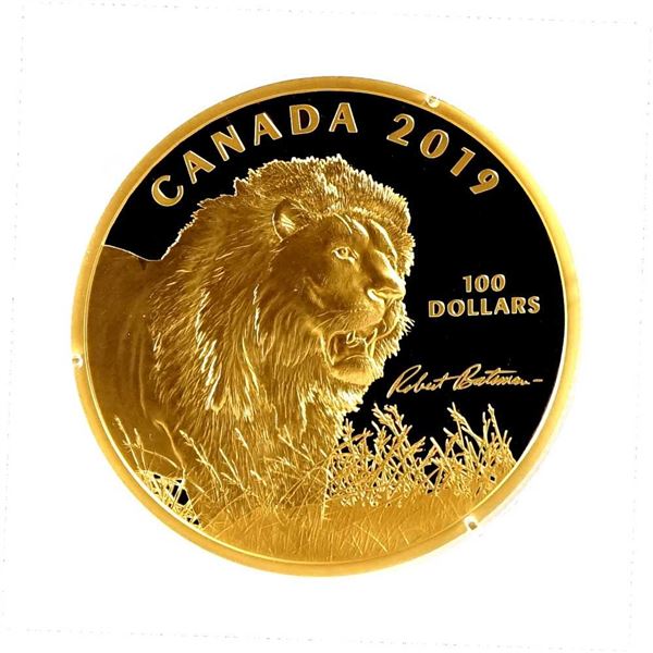 CANADA - $100 2019 Into the Light - Lion